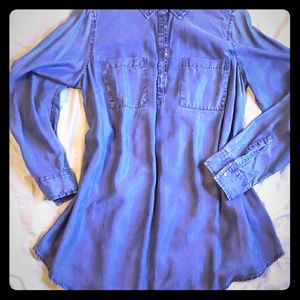 Jean maternity shirt